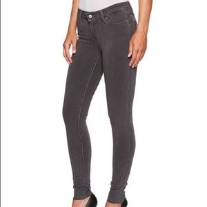 Levi's: 711 Skinny 4-Way Stretch Jeans - Gray 30